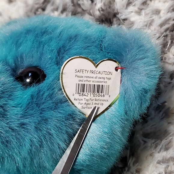 Ty Classic Large Lagoon Bear - Picture 10 of 12